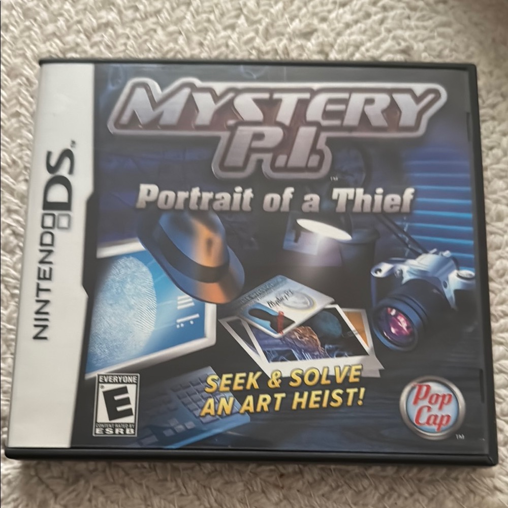 Like new Nintendo DS Mystery P.I. Game